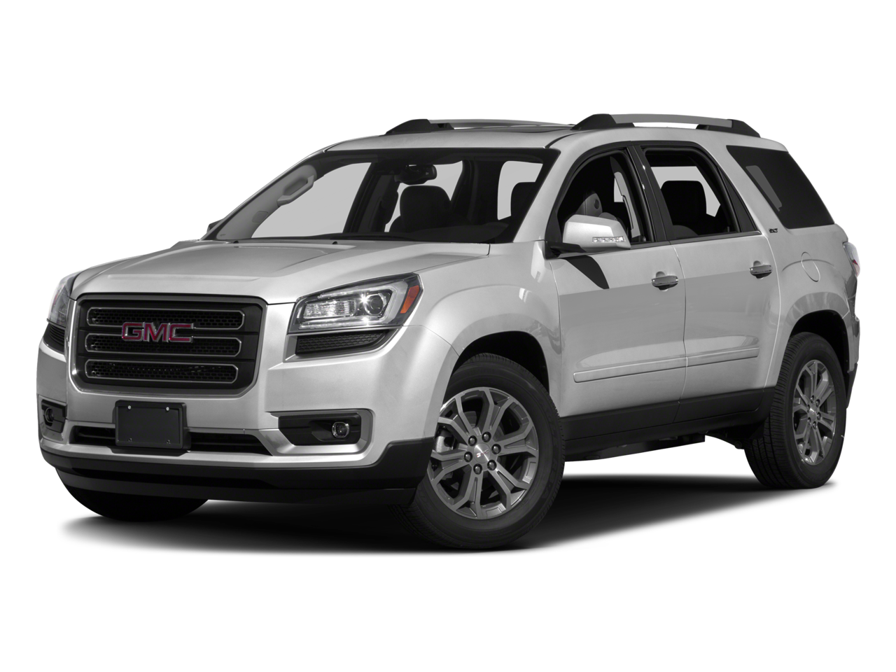 2017 GMC Acadia Limited Limited in Quicksilver Metallic — front three-quarter view