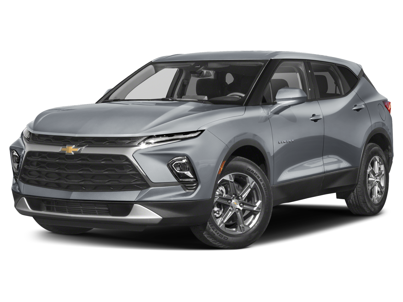 2024 Chevrolet Blazer 2LT in Sterling Gray Metallic — front three-quarter view