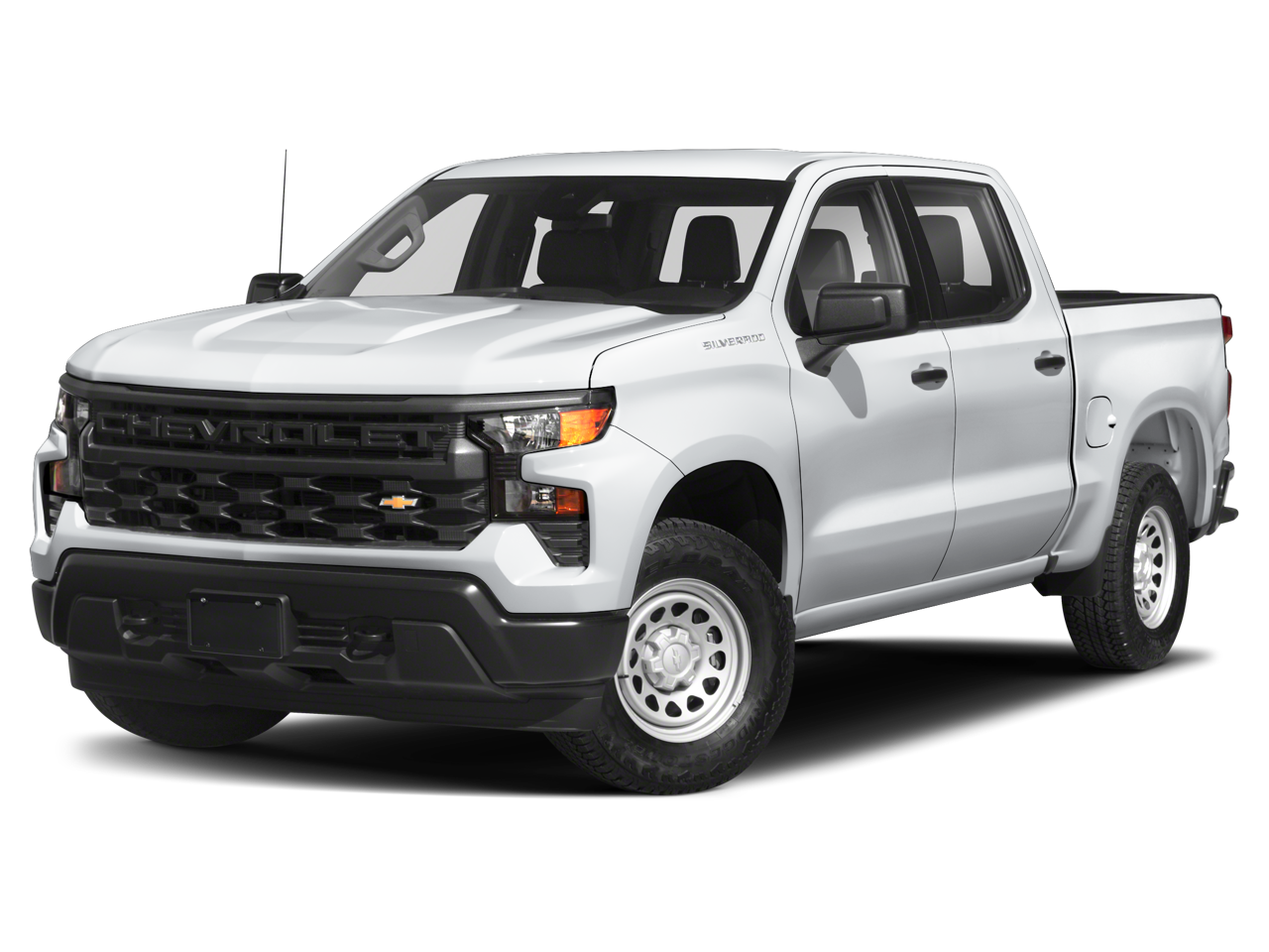 2024 Chevrolet Silverado 1500 LT (2FL) in Lakeshore Blue Metallic — front three-quarter view