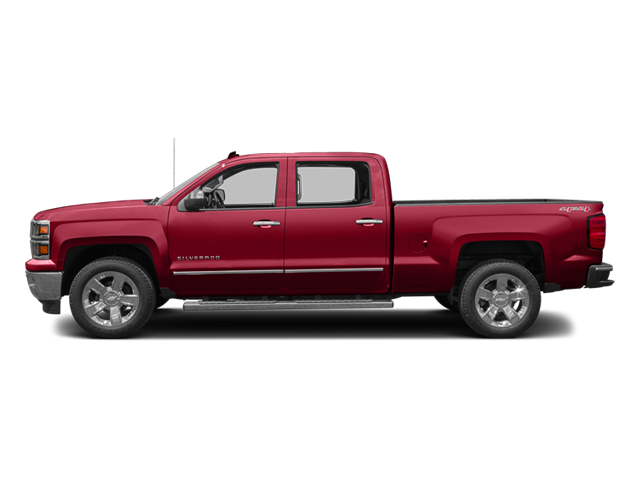 2014 Chevrolet Silverado 1500 — rear three-quarter view