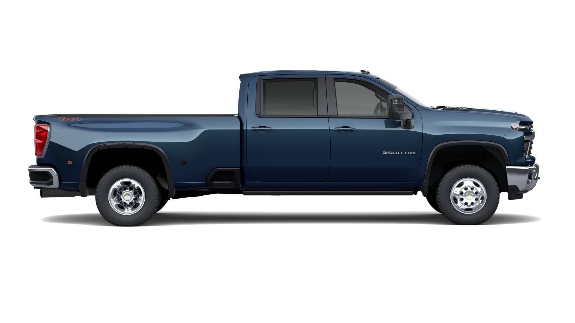 2026 Chevrolet Silverado 3500 HD — rear three-quarter view